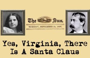 ”Da, Virginia, Moş Crăciun există!”