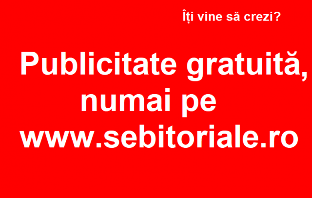 Gratuit publicitate www.sebitoriale.ro