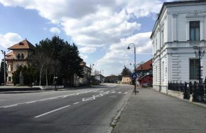 Târgoviște, străzi pustii, ca niciodată! Târgoviște Calea domnească