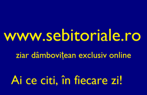Câteva precizări necesare Sebitoriale