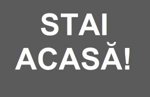 A intrat în vigoare Ordonanța Militară nr 2/21 03 2020 Stai acasă!