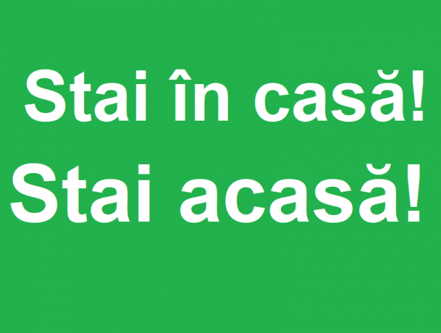 STAI ACASA!