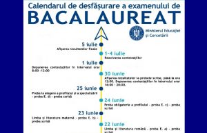 Citește aici Calendarul examenului de Bacalaureat – 2020!