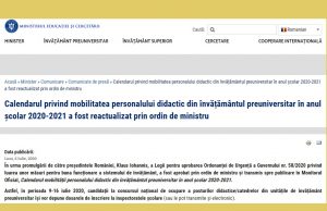 29 iulie este ziua stabilită pentru proba scrisă a titularizării