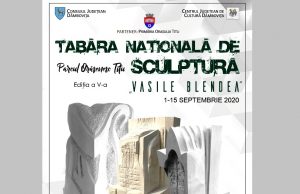 A cincea ediție a Taberei naţionale de sculptură ”Vasile Blendea” începe mîine, la Titu