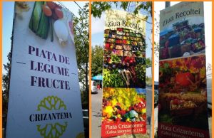 Între 18 – 20 septembrie, Ziua Recoltei este sărbătorită la Piața de Legume și Fructe Crizantema
