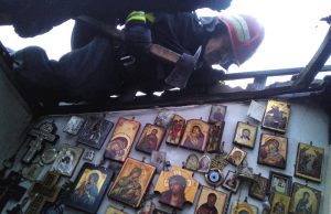 Conțești: A turnat motorină peste jar ca să pornească centrala termică și a dat foc la casă!
