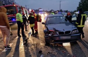 Două autoturisme s-au ciocnit la Crângurile – din fericire, nu au fost victime