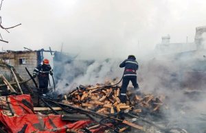 Odobești – sat Crovu, o femeie de 83 de ani a decedat în incendiul care i-a ars casa