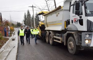 Președintele CJD, Corneliu Ștefan, a verificat pe teren situația investițiilor în infrastructura rutieră din județ