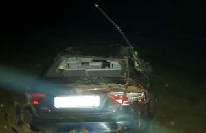 Un autoturim s-a răsturnat azi dimineață la Petrești