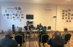 O nouă acțiune de informare a polițiștilor dâmbovițeni la Clubul Pensionarilor din Târgoviște