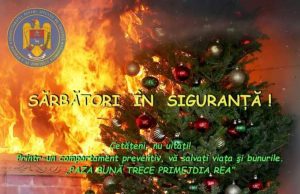 ISU Basarab I Dâmbovița – sfaturi de urmat pentru evitarea incidentelor neplăcute de Sărbători