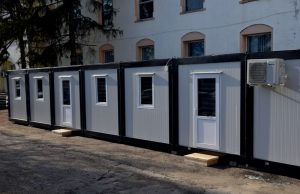 CJD a dotat și Spitalul Municipal Moreni cu un container special pentru triajul epidemiologic