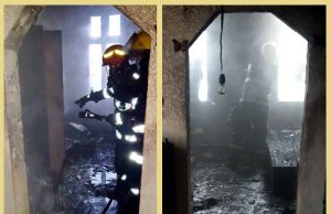 Incendiu într-un apartament din Moreni, provocat de un scurtcircuit la o cană electrică lăsată nesupravegheată!
