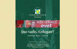 Ești interesat de Turcia și de regimul lui Erdogan? Participă azi la conferința online Quo Vadis, Erdoğan?