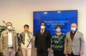 Excelența sa, domnul Alfredo Alfonso Torrealba, Ambasadorul Republicii Venezuela în România, a vizitat Universitatea Valahia din Târgoviște