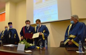 Președintele Academiei Române, acad. prof. univ. dr. Ioan Aurel Pop, întâlnire la sediul Consiliului Județean Dâmbovița cu președintele Corneliu Ștefan