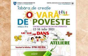 Târgoviște, 12-16 iulie 2021, Tabăra de creație ”O vară de poveste”, ediția a IX-a