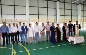 Sală de sport școlară la standarde europene inaugurată la Mănești