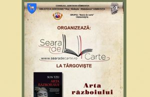 „Seara de carte la Târgovişte” arată că între prieteni se poate dezbate chiar și… „Arta războiului”, de Sun Tzu!