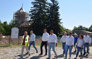 Lucrările de restaurare și conservare la Curtea Domnească Târgoviște au ajuns într-un stadiu avansat de realizare