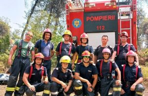 Cei 12 pompieri din Dâmbovița care au participat la misiunea din Grecia s-au întors acasă