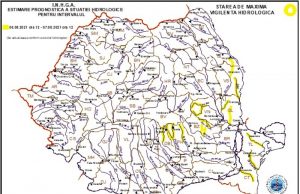 Atenționare hidrologică Cod galben în Dâmbovița pentru râul Ialomița!