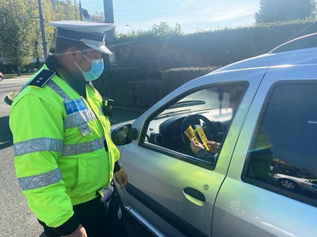 Acțiune Poliție siguranță rutieră