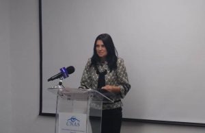 Prima conferință de presă a noului director general al CJAS Dâmbovița, jr. Cristina Sima