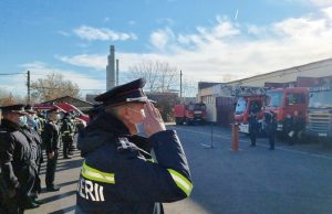 Moment festiv la Inspectoratul pentru Situații de Urgență ”Basarab I”