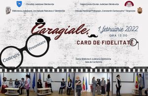 „Caragiale, card de fidelitate” – program dedicat zilei de naştere a marelui dramaturg român
