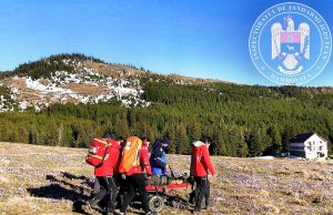 Bucegi – Turistă accidentată în zona Babele, ajutată de salvatorii montani