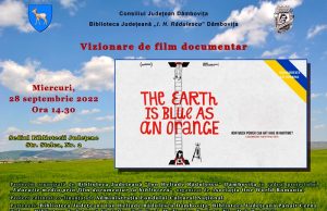 Biblioteca Judeţeană Ion Heliade Rădulescu Dâmboviţa vă invită la filme documentare powered by One World Romania