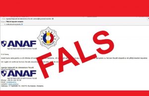 Atenție! Mesaje false în numele ANAF!