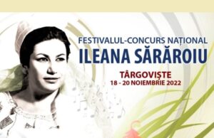 Festivalul – Concurs Național ”Ileana Sărăroiu” a ajuns la ediția a IX-a. Citește aici regulamentul și, dacă ai talent, înscrie-te și tu!