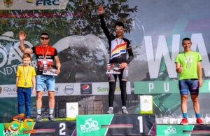 George Dragoș Dedu, pe podium la competiția de ciclism “Road Grand Tour – The Wall 2022”