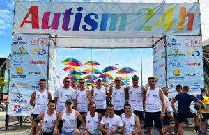 Jandarm dâmbovițean, peste 100 de km alergați pentru copiii cu autism