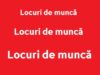 365 de locuri de muncă sunt azi disponibile în baza de date a AJOFM Dâmbovița!