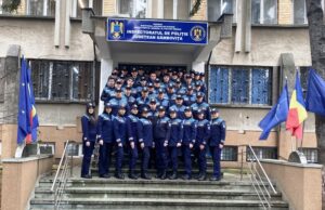 Viitorii agenți de poliție de la Şcoala „ Vasile Lascăr” Câmpina, în practică la Inspectoratul de Poliţie Judeţean Dâmboviţa