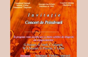 „Concert de Primăvară” la Muzeul de Istorie din Târgoviște