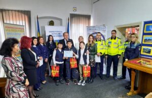 Concursul „Învățăm și ne bucurăm de Ziua Poliției Române” a ajuns la final! Locul I a fost câștigat de Școala Nr.4 „Elena Donici Cantacuzino”, din Pucioasa!