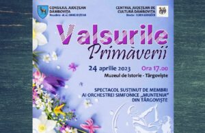 Invitație la… „Valsurile Primăverii”, pentru luni, 24 aprilie, la Muzeul de istorie din Târgoviște!