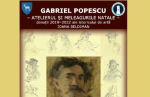 La Casa-Atelier Gravor Gabriel Popescu din Vulcana Pandele poți vizita de mâine o expoziție nouă!