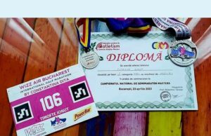 Jandarmul dâmbovițean Ionuţ Timofte, vicecampion la “Campionatul Național de Semimaraton Masters”