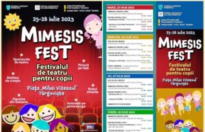 Bucuria copiilor, a părinților și a bunicilor – Festivalul de teatru pentru copii „Mimesis Fest” are loc și anul acesta la Târgoviște!