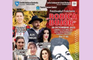 Pe 26 octombrie 2023 are loc la Cândești o nouă ediție a Festivalului folcloric Rodica Bujor