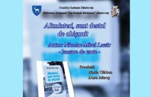 O nouă lansare de carte la Biblioteca Județeană „I. H. Rădulescu” Dâmboviţa – „Altminteri, sunt destul de obișnuit”, autor Nicolae Mirel Lazăr!