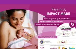 Ziua Mondială a Prematurității 2023, sub sloganul: ”Acțiuni mici, IMPACT MARE: Contactul piele-la-piele, imediat după naștere, pentru toți nou-născuții, oriunde, și în maternitate și acasă”