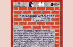 Invitație la vernisajul expoziției de pictură „Interacțiuni cromatice” pentru marți, 21 noiembrie 2023, ora 17:00, la Galeria de Artǎ Târgovişte – foaierul Cinema Independența